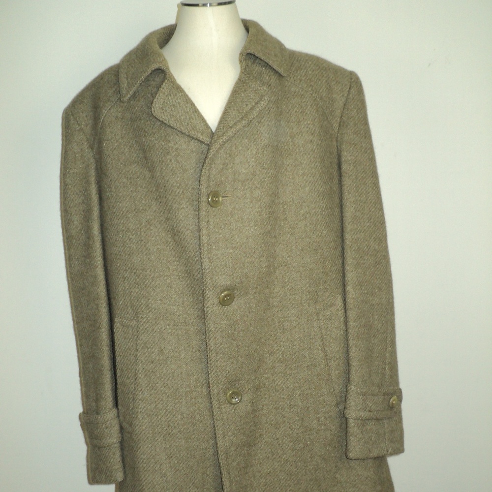 JCPenny The Man's Shop Wool Coat Size 44
